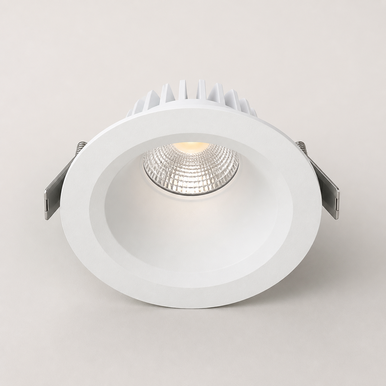 Iris Recessed Matt White